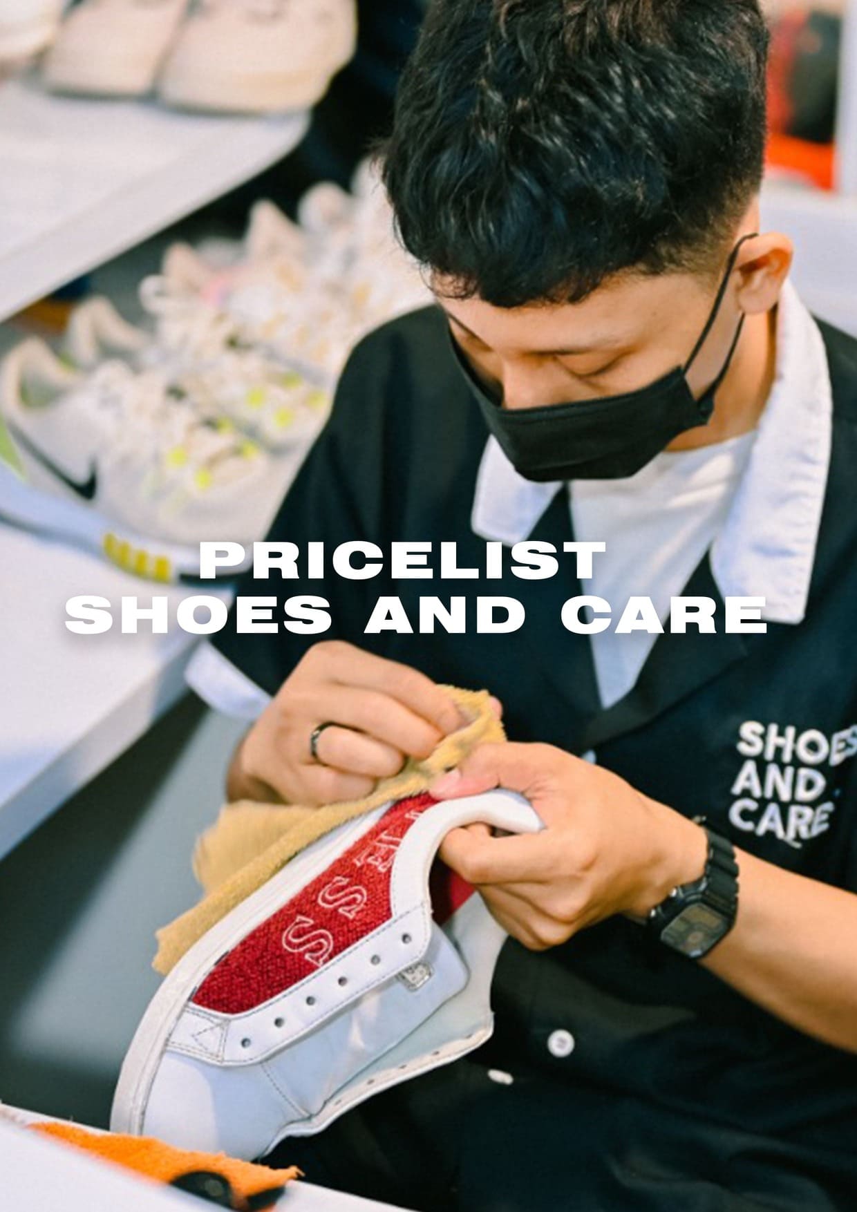 cover menu Shoes and Care