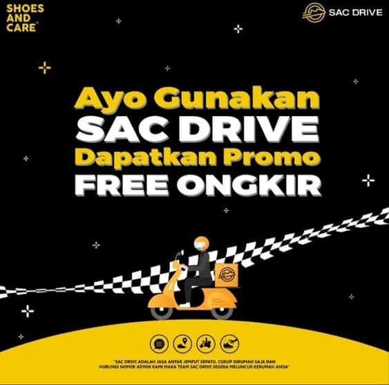 Promo Free Ongkir SAC DRIVE